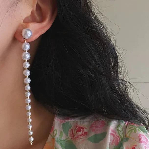 Exquisite Pearl Drop Earrings