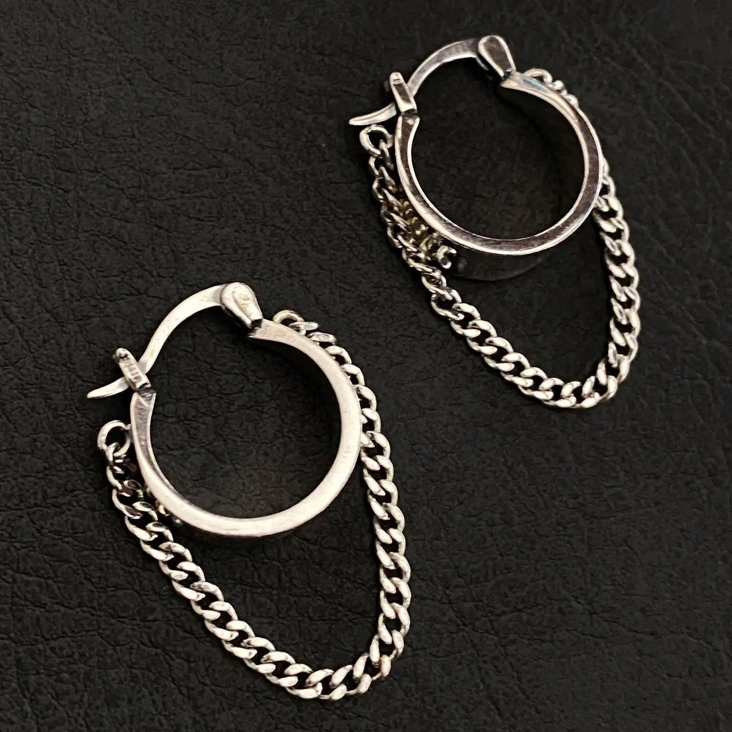 925 Sterling Silver Small Hoop Earrings