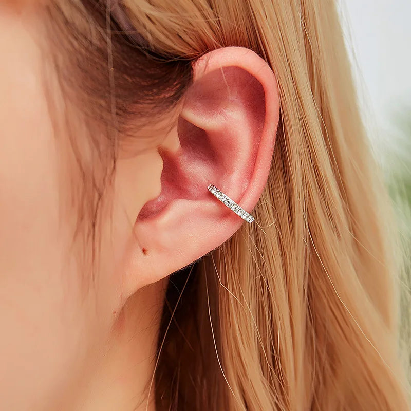 Rhinestone Ear Cuff Earring