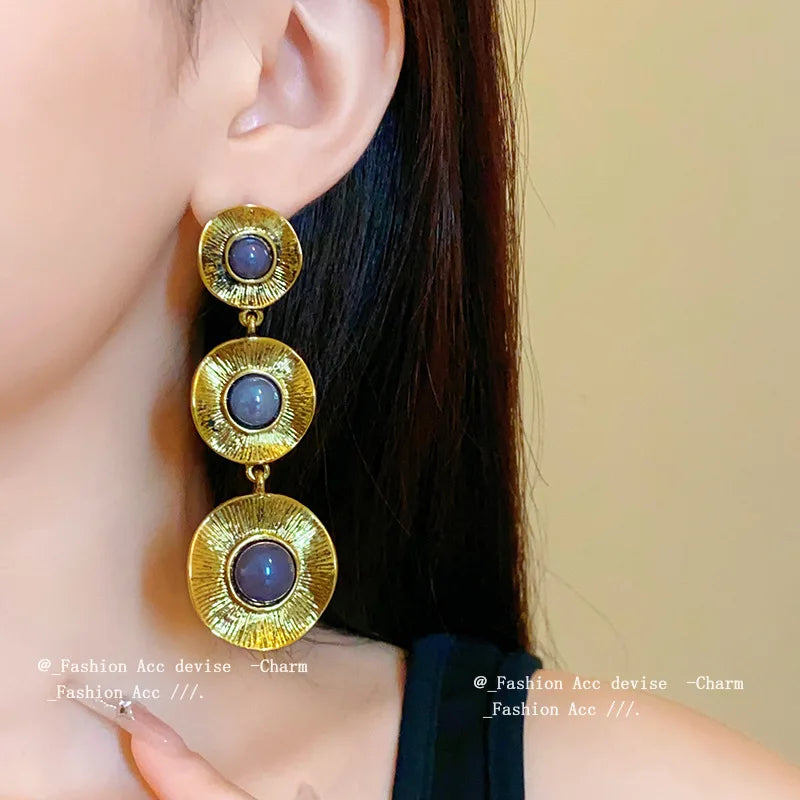 Vintage Style Long Earrings