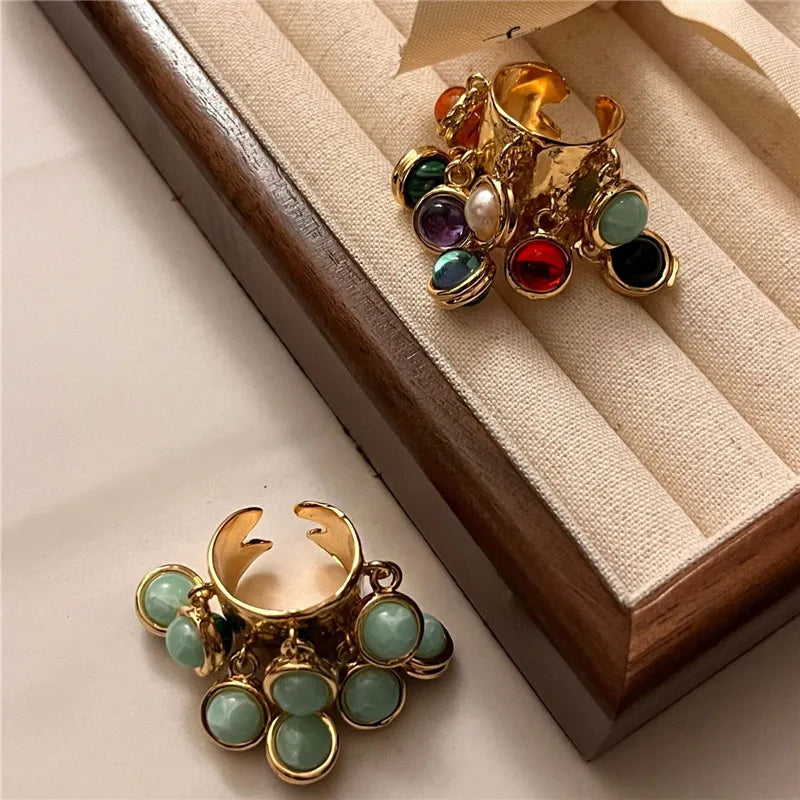 Vintage Ring Multi Drop Ring  Elegant Jewelry Elegant Jewelries Timeless Accessories  High Quality Jewelry  Women Fashion  Classic Ring  Jewelry Gift  Sophisticated Style  Vintage Inspired Gifts for her